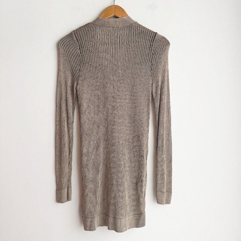 L'AGENCE Millie Cardigan Beige S - Picture 5 of 8